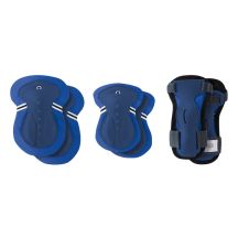 Kinder-Knie-, Ellbogen- und Handgelenkschützer dunkelblau (540/541-300)