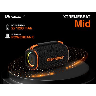 13. TRACER TWS XTREMEBEAT MID BLUETOOTH RGB LAUTSPRECHER