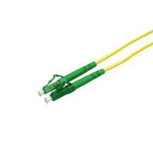 Patchkabel LC/APC->LC/APC 30,00 m SM Simplex OS2 gelb