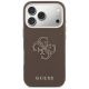 3. Guess FW Resin Logo Hülle für iPhone 17 Pro - braun
