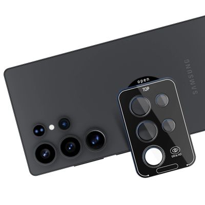 4. 3mk Lens Protection Pro Schwarzes Kameralinsenglas für Samsung Galaxy S25 Ultra