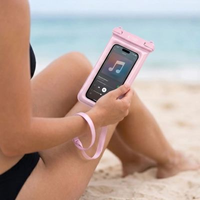 7. Tech-Protect UWC7 6,9" wasserdichte Hülle - pink
