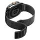4. Spigen Athlex Air Armband für Samsung Galaxy Watch Ultra 47 mm – Schwarz und Grau