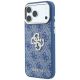 2. Guess 4G & Big Strass Logo Hülle für iPhone 18 Pro Max / 17 Pro Max - Blau