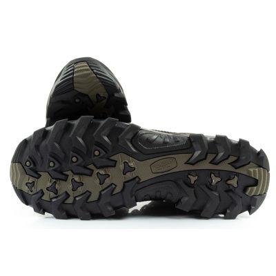 9. CMP Rigel Herren Trekkingschuhe Leder strapazierfähig wasserdicht knöchelhoch oliv