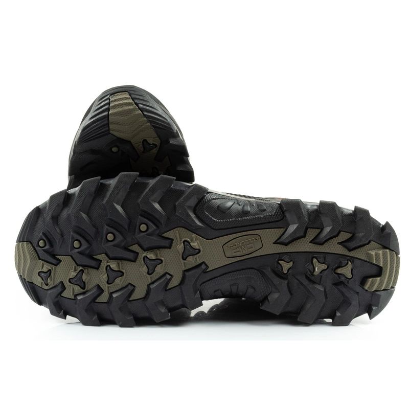 9. CMP Rigel Herren Trekkingschuhe Leder strapazierfähig wasserdicht knöchelhoch oliv