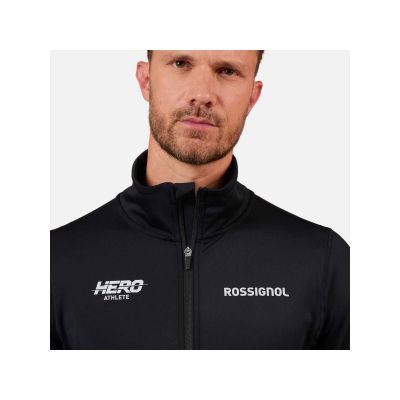 4. ROSSIGNOL Herren Hero Mid Layer Stretch-Sweatshirt Schwarz