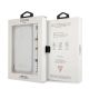 8. Guess GUHCP13MKPSWH iPhone 13 6.1" Transparente Hardcase White Pearl