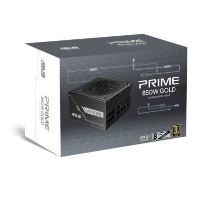 11. ASUS PRIME-850G (SCHWARZ) Netzteil