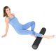 6. FITNESS-YOGA-ROLLER EVA 15x90CM MIT MUTTERN ENERO FIT