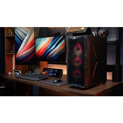 11. Corsair 3200D RS ARGB Mid-Tower Smoked Gehäuse