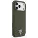 4. Guess Silikonhülle mit Dreieck-Logo und MagSafe-Funktion für iPhone 17 Pro Max – Grün