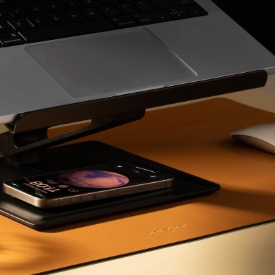 3. Native Union Home Laptopständer – Verstellbarer Laptopständer (Schwarz)