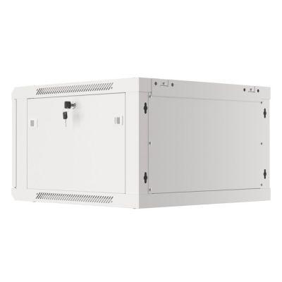 7. Lanberg WF01-6606-10S 6U Rack-Wandschrank, Grau