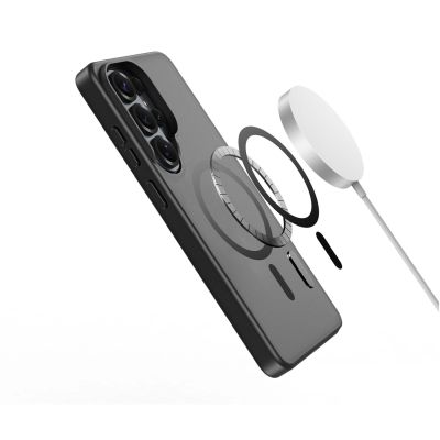 8. Dux Ducis Yind Hülle für Samsung S26 Ultra, kompatibel mit MagSafe – Schwarz