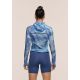 5. CASALL Breeze Laufjacke mit Print für Damen, Marineblau