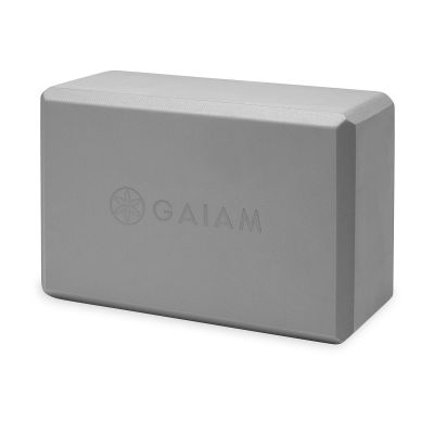 8. GAIAM Schaumstoff-Yoga-Würfel Grau 61350
