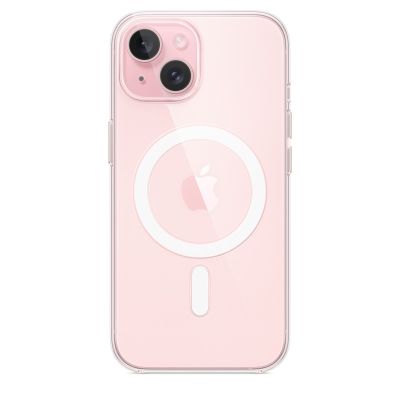 2. Apple - Rückseite für Mobiltelefone - MagSafe-kompatibel - Polycarbonat - Transparent - für iPhone 15 (MXRK3ZM/A)