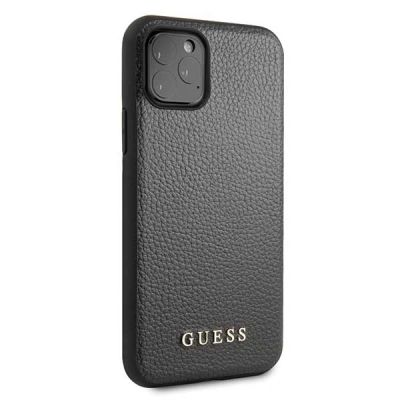 5. Guess Iridescent Hülle für iPhone 11 Pro Max – Schwarz