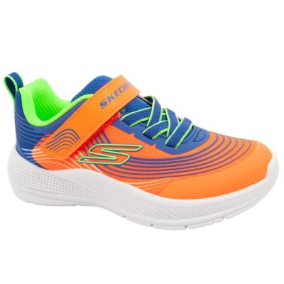 Skechers Microspec Advance Kinder-Sneaker mit Klettverschluss