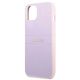 6. Guess GUHCP13SPSASBPU iPhone 13 mini 5,4 "lila / lila Saffiano Hot Stamp & Metalllogo