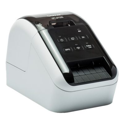 2. Brother QL-810W Thermodirekt-Etikettendrucker, Farbe, 300 x 600 dpi, 176 mm/s, kabelgebunden und kabellos, DK Wi-Fi