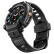 5. Spigen Rugged Armor Pro Armband für Samsung Galaxy Watch 8 Classic 46 mm – Mattschwarz