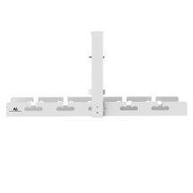 MACLEAN Kabelorganizer für unter den Schreibtisch, max. 5 kg, weiß, MC-105 W