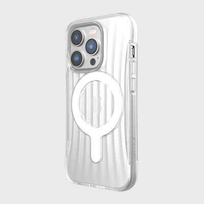 7. Raptic X-Doria Clutch Case iPhone 14 Pro mit MagSafe Rückseite transparent