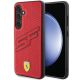 Ferrari Big SF Perforierte Hülle für Samsung Galaxy S24 – rot