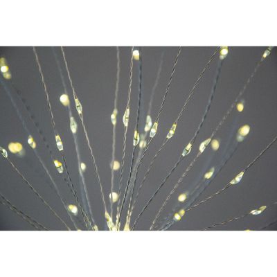 8. Solarlampe Löwenzahnbaum Feuerwerk 80cm 90 LED