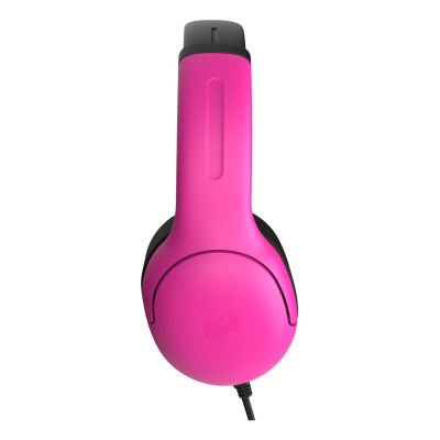 5. PDP Nebula Kabelgebundenes Gaming-Headset mit Kopfbügel, Schwarz, Pink