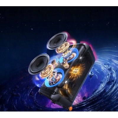 3. W-KING T12 Kabelloser Bluetooth-Lautsprecher Schwarz