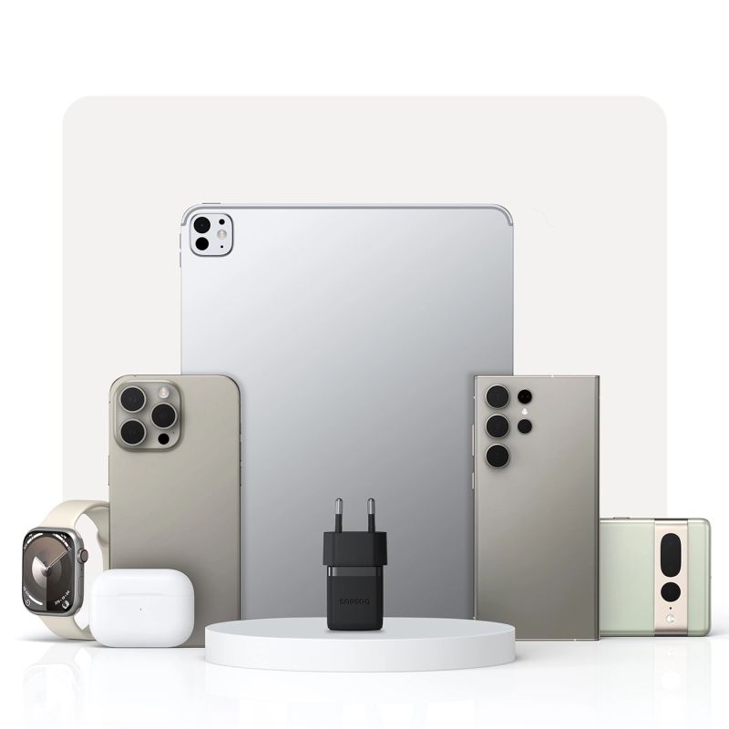10. Baseus Palm 20W USB-C Wandladegerät - Schwarz