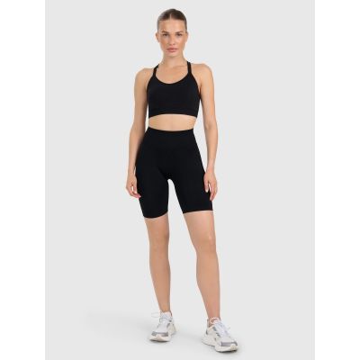 7. Nahtlose Radsport-Trainingsleggings für Damen 4F 4FWAW25TFSTF084-20S