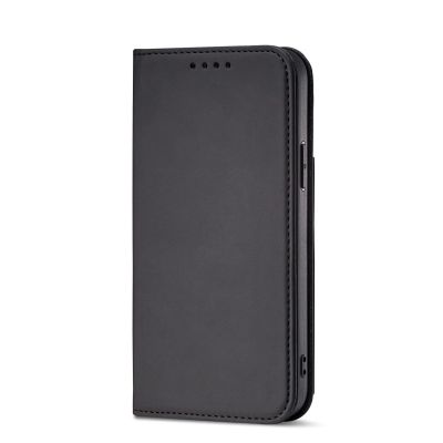 5. Magnetkartenhülle für iPhone 12 Pro Max Tasche Kartenetui Kartenhalter Schwarz
