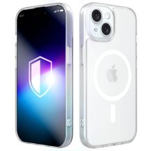 3mk Misty MagCase für iPhone 15 - weiß