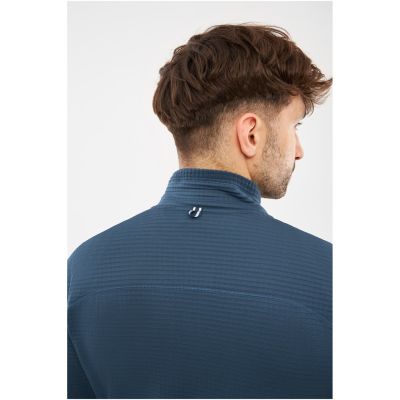 VIKING Admont Herren-Sweatshirt mit durchgehendem Reißverschluss, Marineblau, XXXL