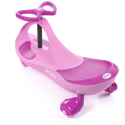 17. Pink Meteor Swingo Gravity Ride-On