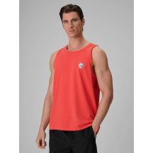 Ärmelloses Herren-T-Shirt mit Aufdruck, reguläre Passform, 4F 4FRSS26TSLEM366-10S
