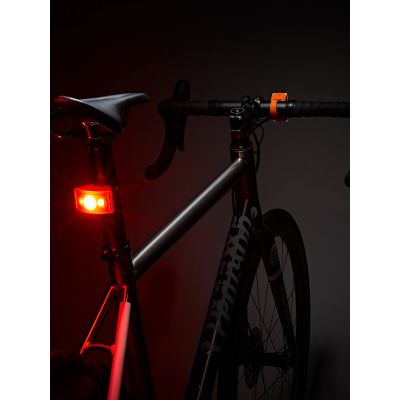 7. BOOKMAN Curve Rücklicht 37lm Orange Fahrradlampe