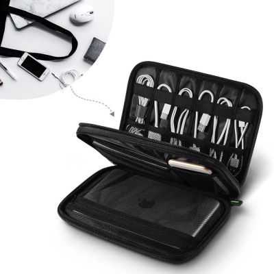 3. Ugreen Gehäusebox für Festplatte HDD SSD Telefonkabel Zubehör 24,5 x 17,5 x 5 cm grau (50147 LP149)