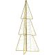 2. Dekorationsbaum 150 LED Champagner 60 cm LUCA
