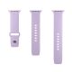 5. Puro Icon Silikonarmband für Apple Watch 42 / 44 / 45 / 49 mm - Lavendel (2 Stk.)