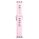 3. 3mk Silikon- Watch für Apple Watch 42/44/45/49 mm – Pink