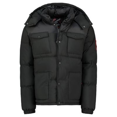 Geographical Norway Herrenjacke BAREDA DB SCHWARZ MEN 096 SCHWARZ (WY3882H/GN-NOIR)