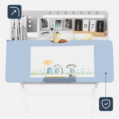 7. Schreibtisch Study 5.0 Grey