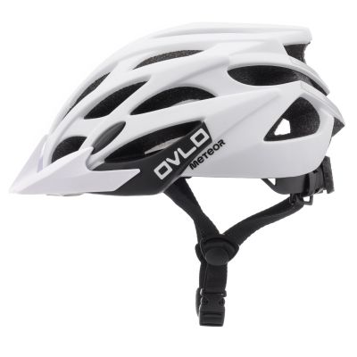 14. Meteor Ovlo S 16859 Fahrradhelm, 52-56 cm, weiß