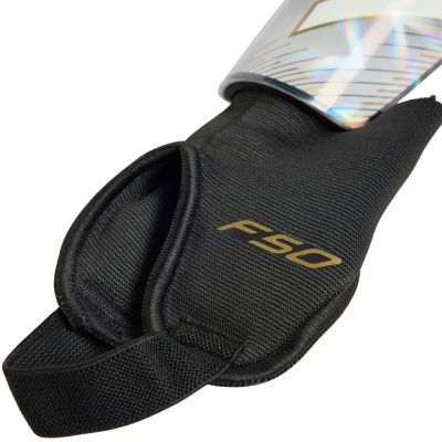 3. adidas F50 Match Schienbeinschoner für Kinder, grau und schwarz, KE5206