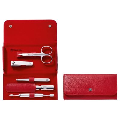3. ZWILLING 97546-003-0 Nagelpflegeset Edelstahl Rot